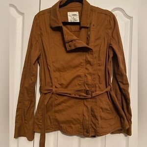 Sonoma Rust/Brown Cotton Blend Jacket